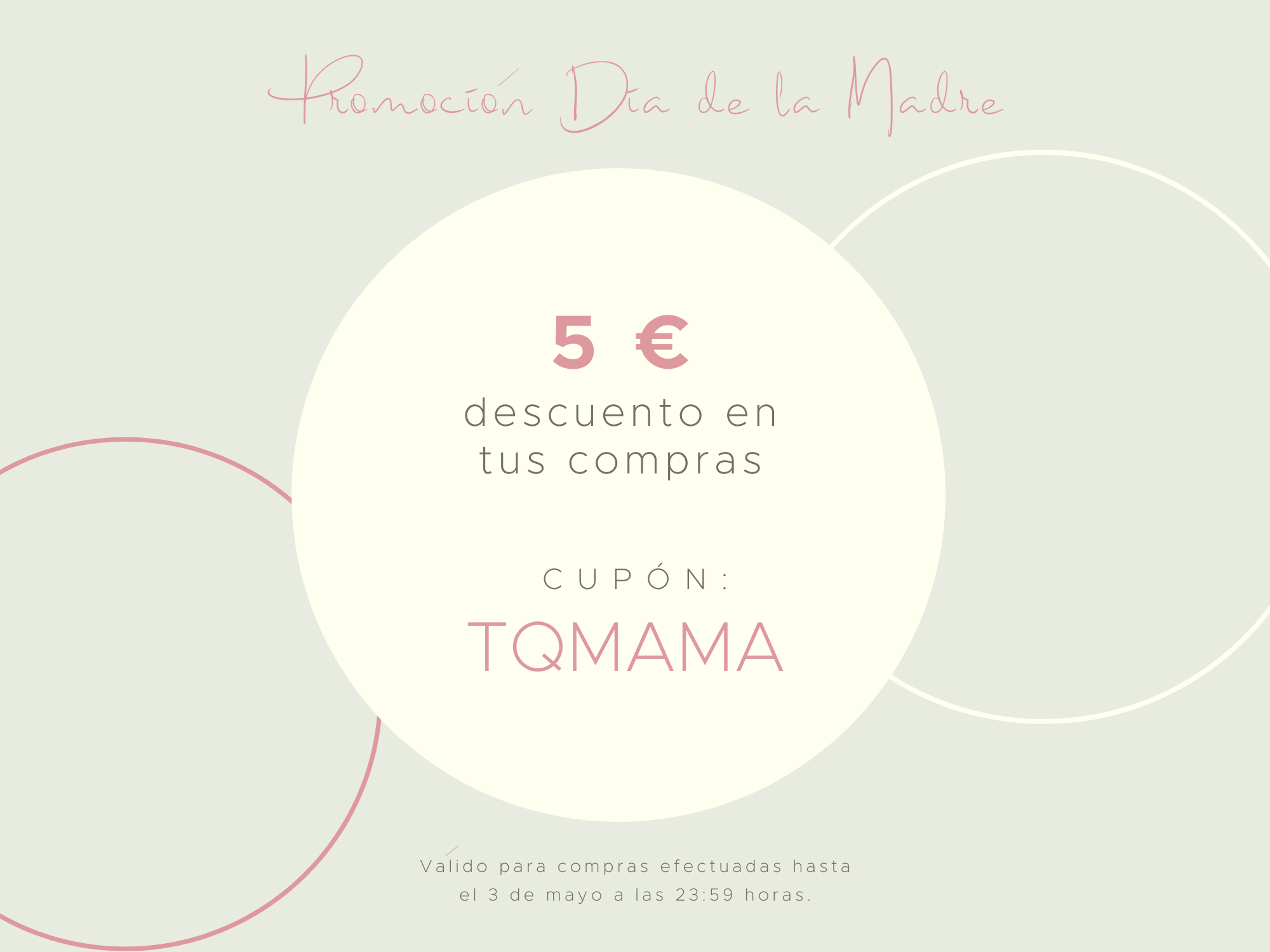 Promoción especial por el Día de la Madre