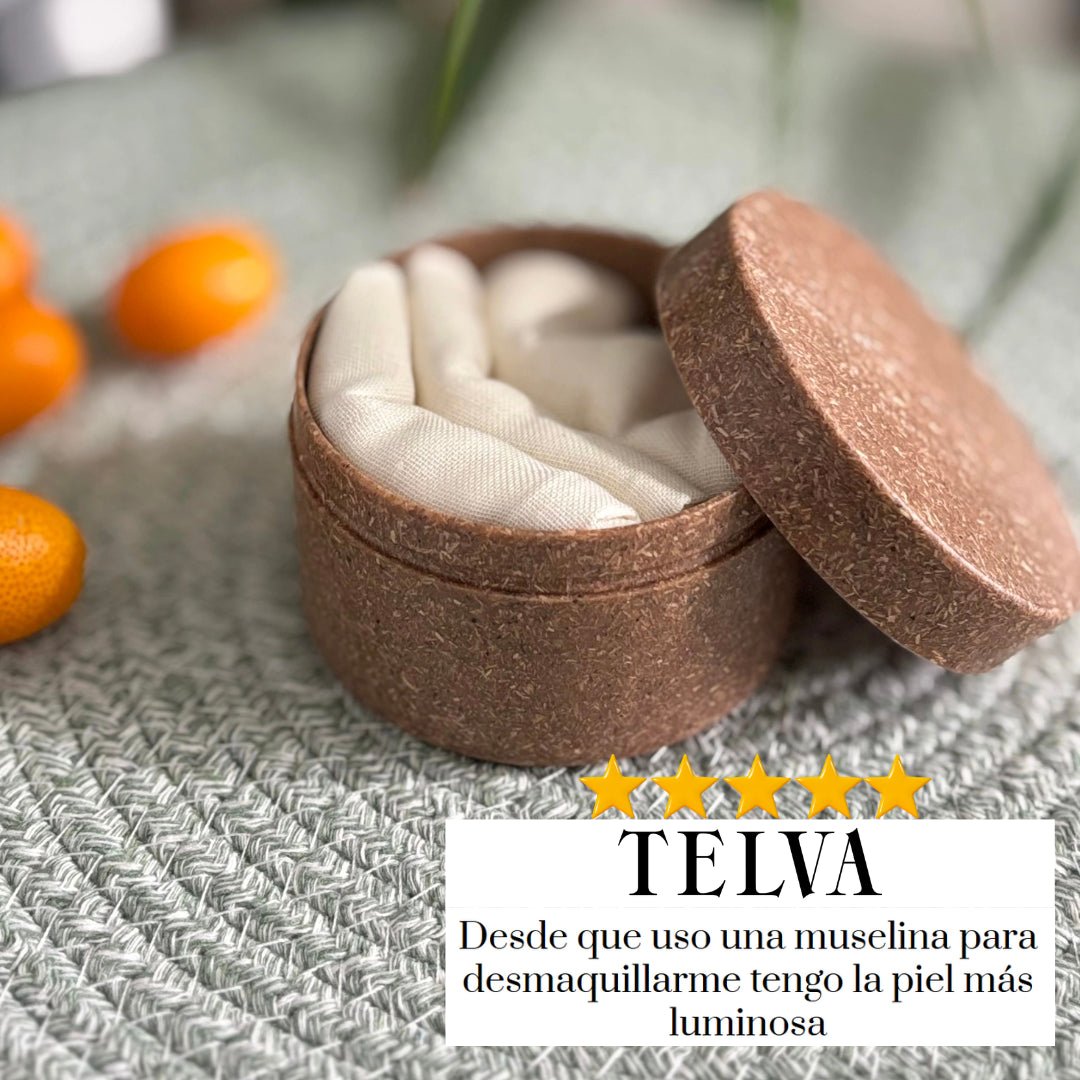 MUSELINA DESMAQUILLANTE FACIAL EDICIÓN GREEN WRAP