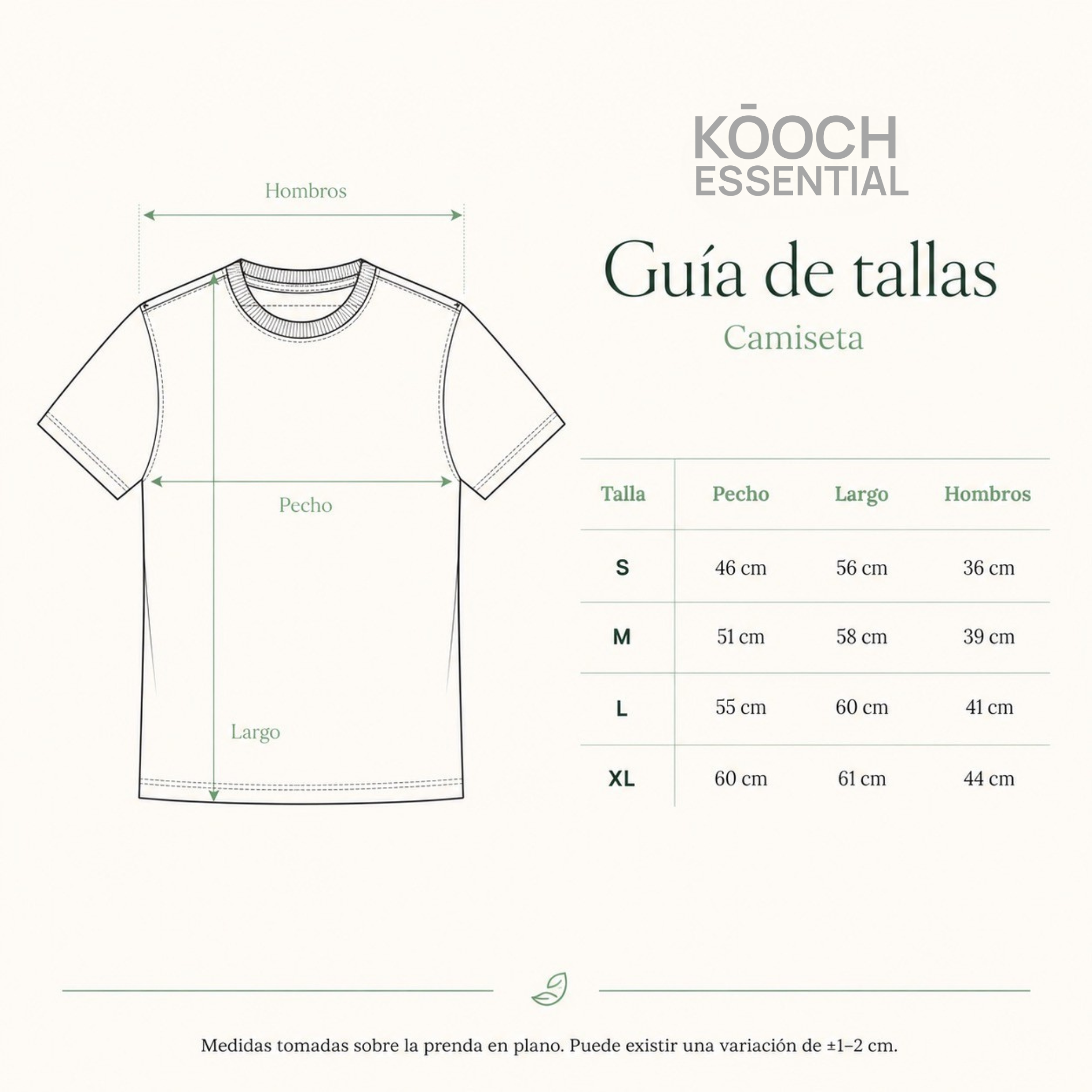 Camiseta blanca esencial algodón orgánico · KŌOCH Essential