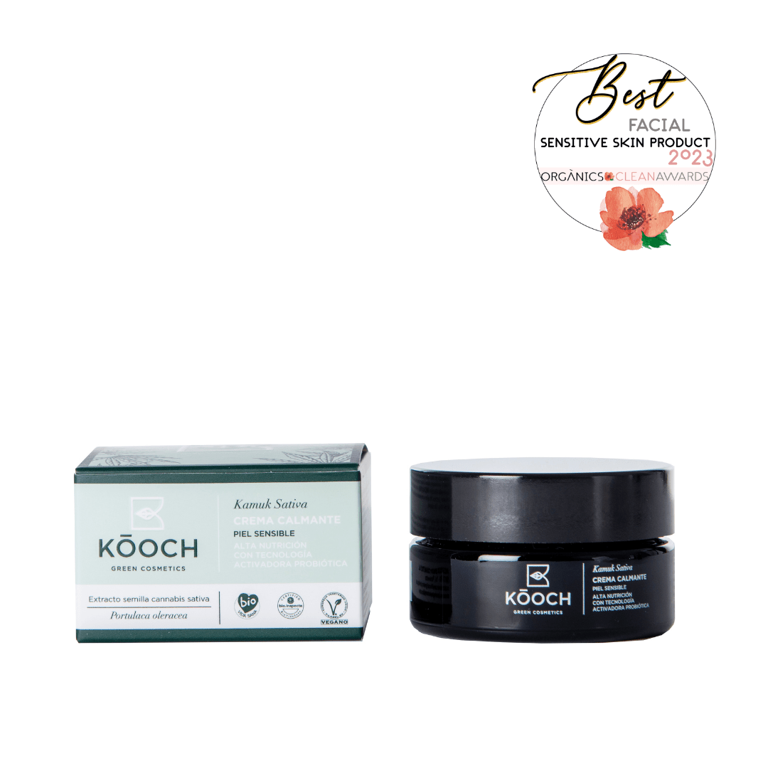 CREMA FACIAL VEGANA CALM PIEL SENSIBLE KAMUK SATIVA